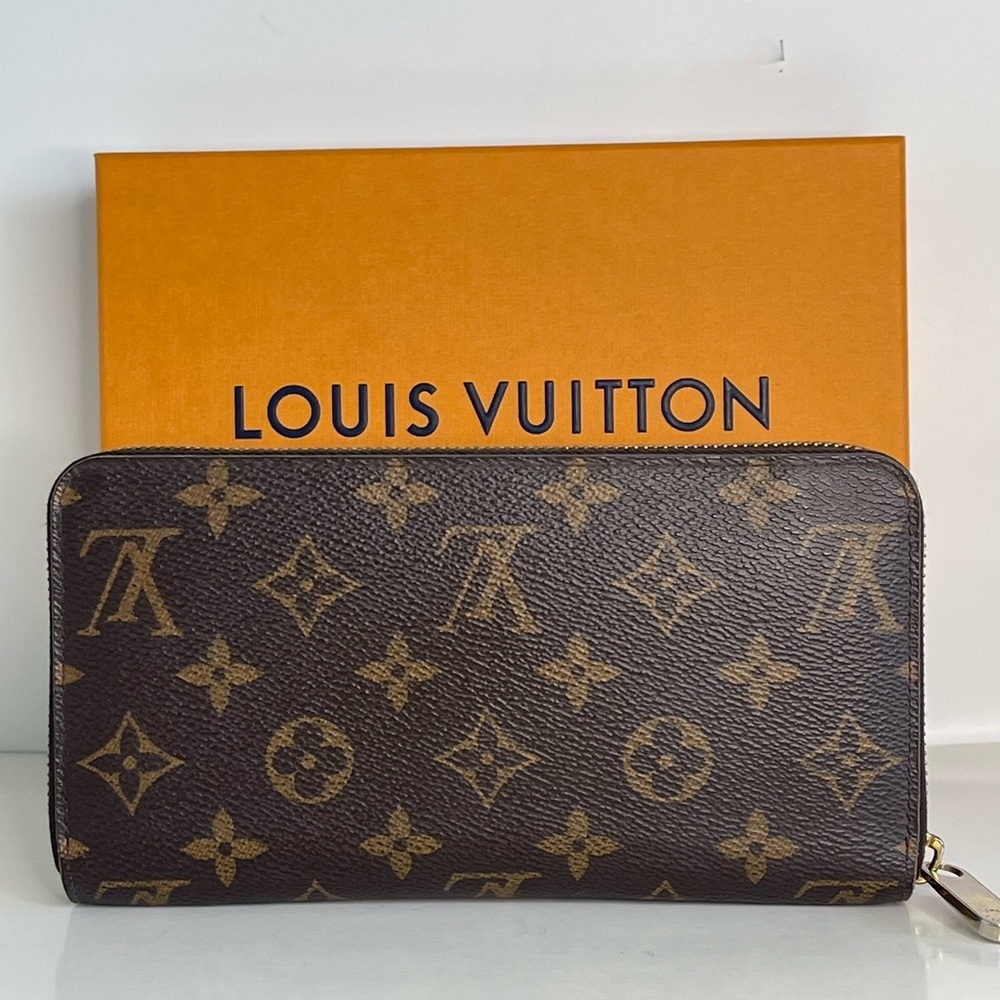 Louis Vuitton LV Long Wallet Brown Monogram with dust bag, box and ribbon - Picture 2 of 14